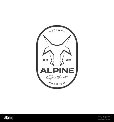 French Alpine Goat Stock Vector Images Alamy