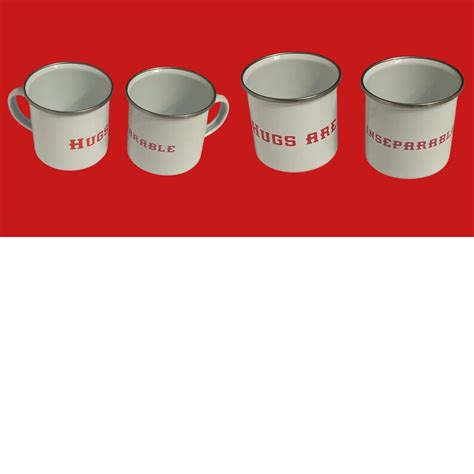 Valentine's Day Mug Gift Set, LOVE QUOTE Gift Set Love Mugs and Love ...