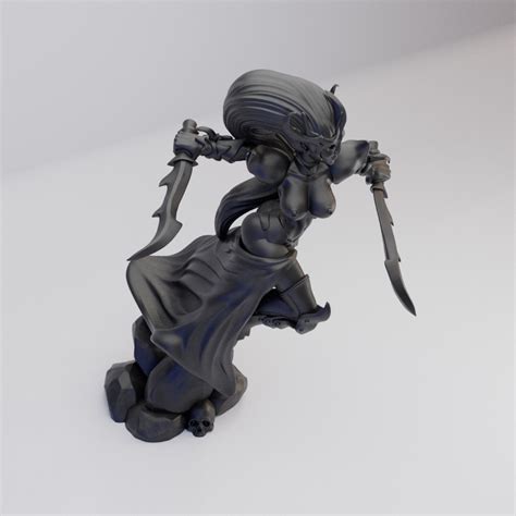 Hot Goblin 双剣の狂騒姉妹 ヌードA ミニチュア ホットゴブリン 狂戦士
