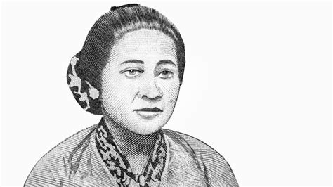 Gambar Sketsa Ra Kartini 54 Koleksi Gambar