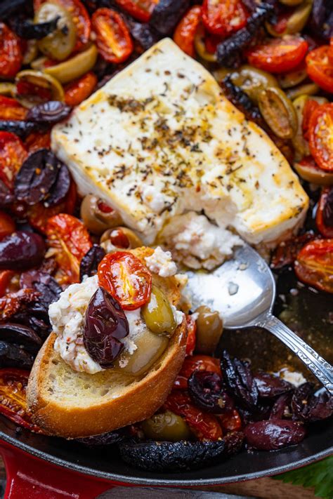 Mediterranean Baked Feta - Closet Cooking