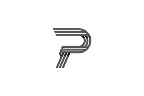 Minimalist Letter P Elegant Logo Graphic by BlackSweet · Creative Fabrica