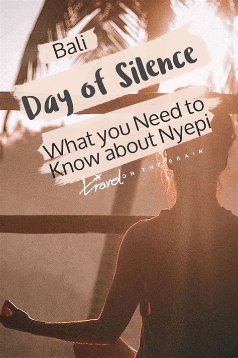 Bali Day Of Silence What You Need To Know About Nyepi Bali Quotes