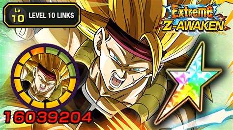 100 Eza Int Ssj3 Bardock Level 10 Links Showcase Dragon Ball Z Dokkan