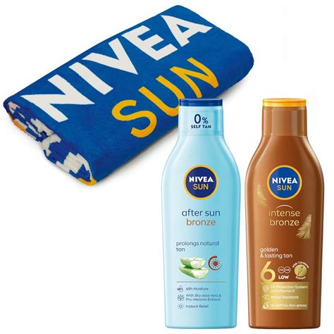 Nivea Sun Karotenowy Balsam Do Opalania Spf Ml Zestaw Kosmetyk W