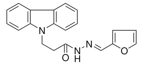 3 CARBAZOL 9 YL PROPIONIC ACID FURAN 2 YLMETHYLENE HYDRAZIDE AldrichCPR