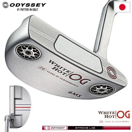 ODYSSEYキャロウェイゴルフ オデッセイ White Hot OG ホワイト ホットOG 6MS パター スラントホーゼル ストロークラボ シャフト装着 日本正規品 JYPERS