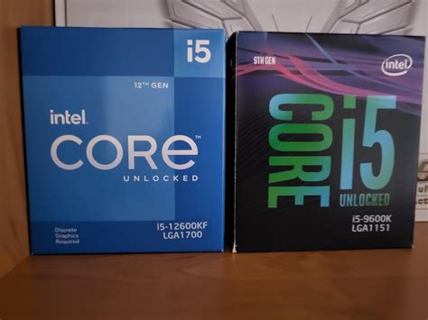 Just upgraded to 12600kf from 9600k : r/intel