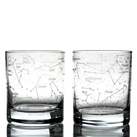 Buy Greenline Goods Whiskey Glasses Northern Summer Sky