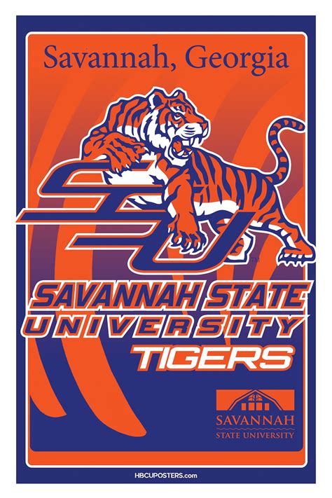 Savannah State University : HBCU Wall Art - Etsy