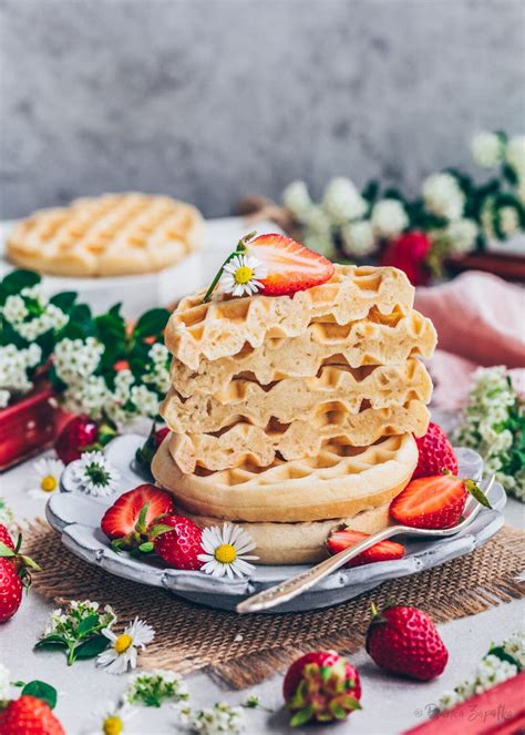 Waffeln Rezept Omas Waffelteig Ohne Butter Und Ei Fluffig Knusprig