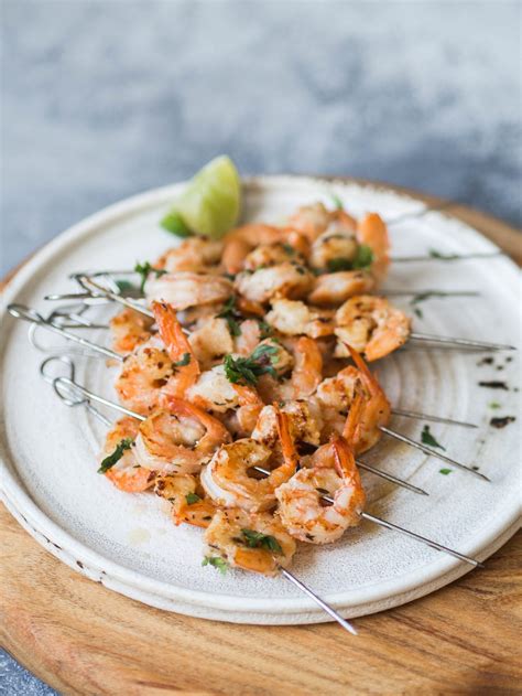 Recette Brochettes De Gambas Marie Claire