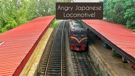 Powerful Japanese Locomotive Class M5 In Sri Lanka Railways Youtube