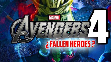 TÍTULO de AVENGERS 4 REVELADO AVENGERS FALLEN HEROES YouTube