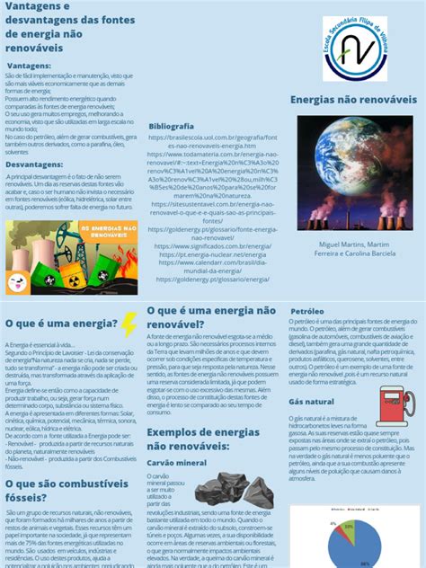 Quais Os Impactos Negativos Das Energias Não Renováveis - Vantagens e Desvantagens das Energias Não Renováveis | PDF | Gás ...