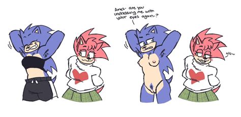 Rule 34 Amy Rose Blush Breasts Fanart Hazeldrawsskin Nude Pussy Rule