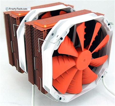 Phanteks PH TC14PE Orange Heatsink Review On FrostyTech