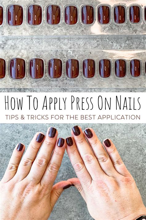 How To Apply Press On Nails (Tips and Tricks)