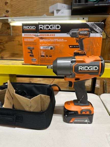 Ridgid V Brushless Cordless Mode In High Torque Impact Wrench