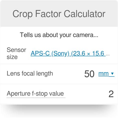 Aps C To Full Frame Lens Conversion Infoupdate Org