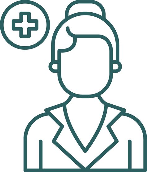 Nurse Line Gradient Icon 39007338 Vector Art at Vecteezy