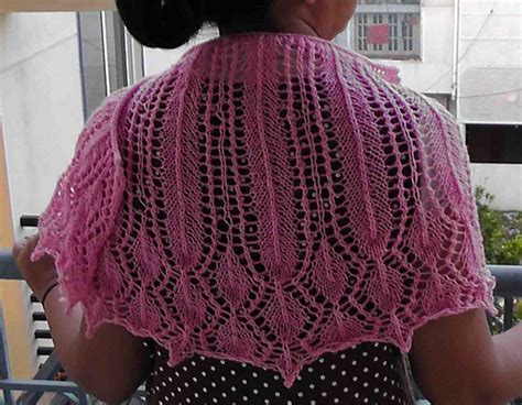 Ravelry Vismaya Lace Shawl Pattern By Lana Jois