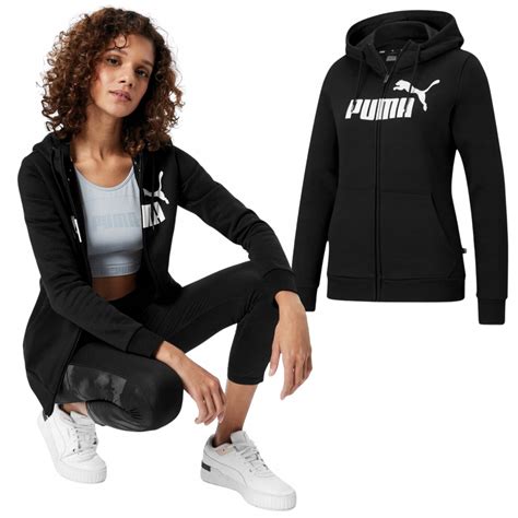 Puma Bluza Damska Z Kapturem Rozpinana Dresowa L 14842692780 Allegro Pl