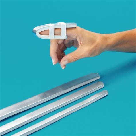 Buy Aluminum Finger Splint By Rolyan Padded Finger Splint