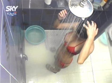 Naked Gabriela Platas in Big Brother VIP México