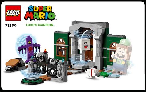 Lego 71399 Super Mario Luigis Mansion Entryway Expansion Set