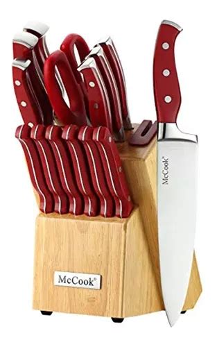 Mccook Fda Juego De Cuchillos De Cocina De Acero Inoxidable Env O Gratis