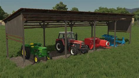 FS22 Staropolska Szopa Drewniana V1 0 0 0 Farming Simulator 22 Mod