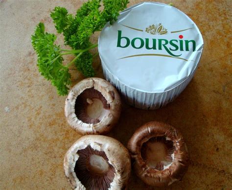 Boursin Stuffed Mushrooms Simple Ingredients Powerhouse Of Flavor Recipe Stuffed