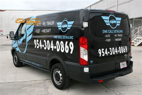 New Ford Transit Connect Van Vehicle Wrap