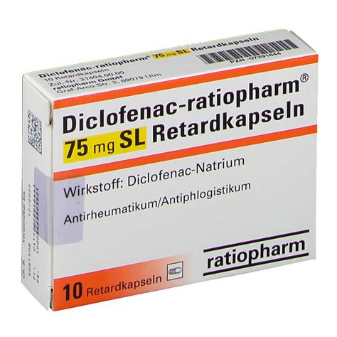 Diclofenac Ratiopharm Mg Sl St Mit Dem E Rezept Kaufen Shop