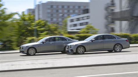 Mercedes E 330 E Und E 300 De Plug In Hybride Im Test Auto Motor