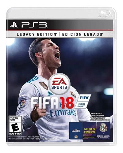 Fifa 18 Ps3 Edición Legado Juego Físico Nuevo Surfnet Store Cuotas