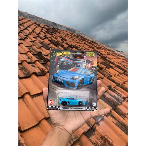 Hot Wheels Boulevard Porsche Cayman GT Shopee Malaysia