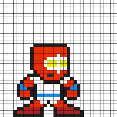 Dc Comics Forager Perler Bead Pattern Pixeles