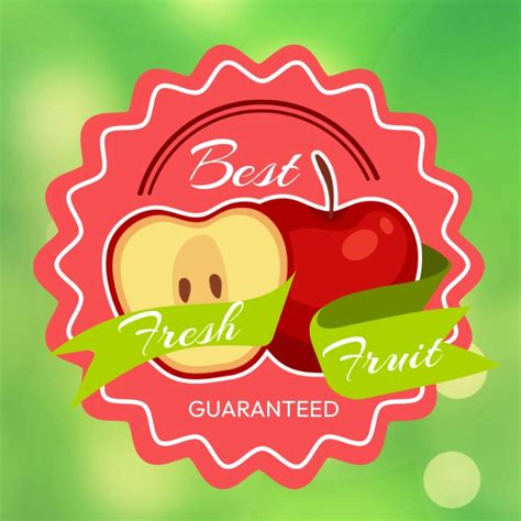 Best Fresh Fruit Logo Template Postermywall