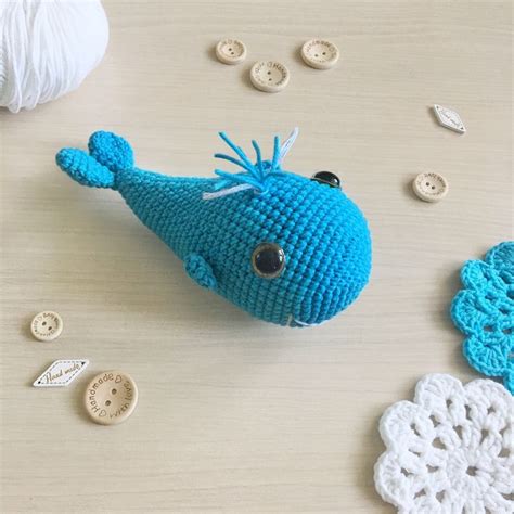 Игрушка кит. Вязаный голубой китёнок. | Игрушки, Вязаные игрушки, Рукоделие