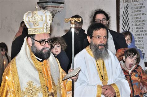 Visite du métropolite Dimitrios à Agen Vicariat Orthodoxe