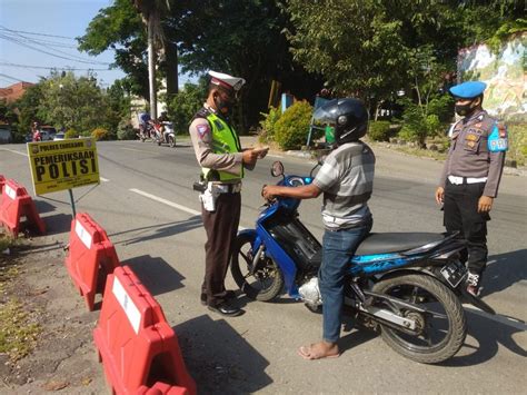 Hari Pertama Ops Zebra Sat Lantas Polres Enrekang Berikan