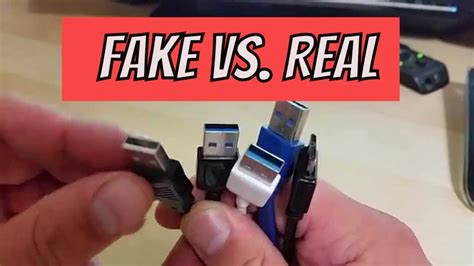 How Spot Fake USB 3 0 Cable Real Vs Fake USB 3 0 YouTube