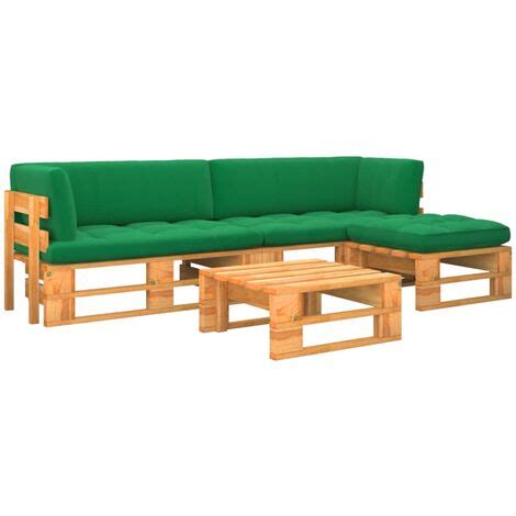 Tlg Paletten Lounge Set Honigbraun Kiefernholz Impr Gniert