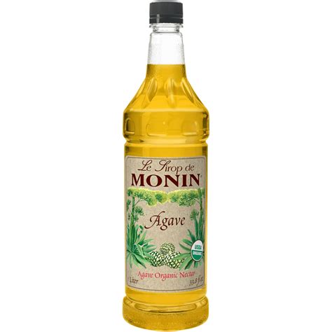 MONIN ORGANIC AGAVE NECTAR SYRUP 1L – Canteen Canada