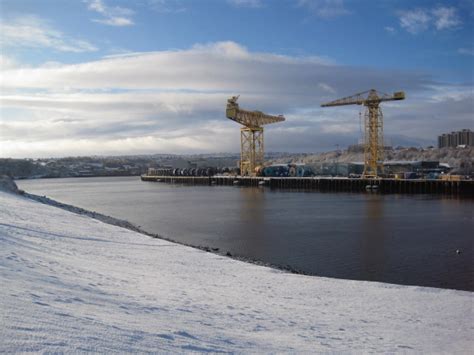 River Tyne At Hebburn © Les Hull Geograph Britain And Ireland