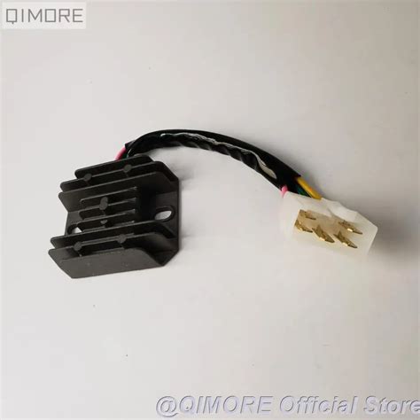 Wire Dc Fired Full Wave Voltage Regulator Rectifier Flat Plug For