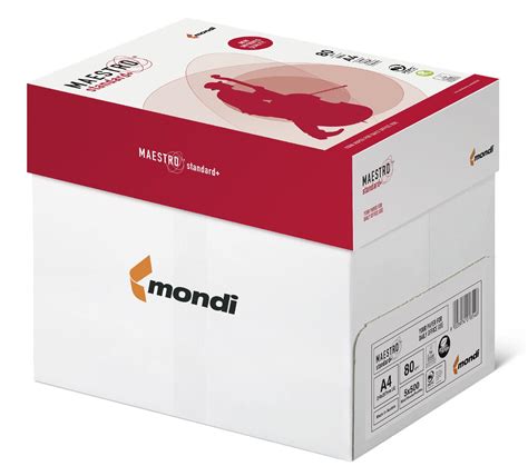 ᐉ Офисная бумага Mondi Maestro Standard+ В классе А4 80 г/м2 2500 ...