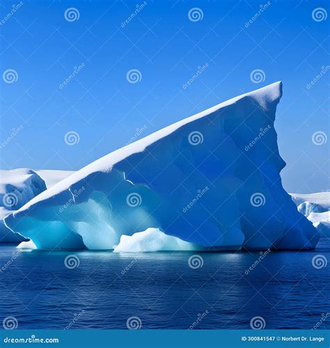 Large Icebergs Ai Generatet Stock Image Image Of Cold Fresh 300841547